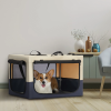 Adjustable Soft Sided Dog Crates with 3 Door Design