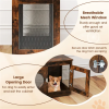32.5" 2-in-1 Furniture Style Dog Crate and End Table