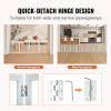 4 Panel Folding Freestanding Dog Gates