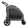 4 Wheel Dog Stroller with Brakes
