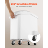 21 Gallon/80L Capacity Dog Food Storage Containers with Wheels