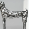 Tall Modern Dog Figurine