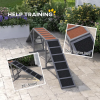 Dog Agility Ramp with Safety Bar
