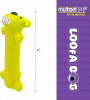 Loofa Latex Dog Chew Toy
