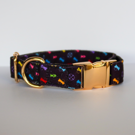 Flat Dog Collars Bonejour - Standard Collar
