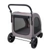 4 Wheel Dog Stroller with Brakes