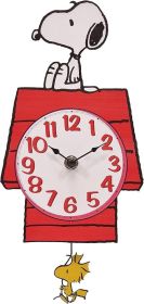 Snoopy's Dog House Wall Clock - 12 Inch