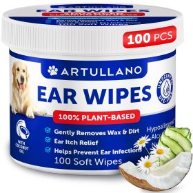 Soft Ear Itch Relief Wipes for Dogs