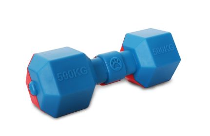 Water Floating Durable Dumbbell Dog Chew Toy