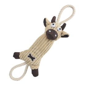 Jute And Rope Plush Dog Tug Toys