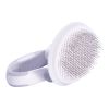 Travel Self-Cleaning Swivel Slicker Dog Brush