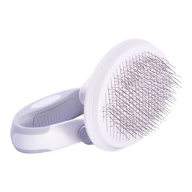 Travel Self-Cleaning Swivel Slicker Dog Brush
