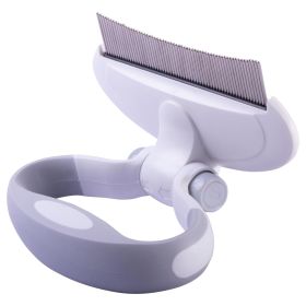 Travel Swivel Curved Pin Dog Comb