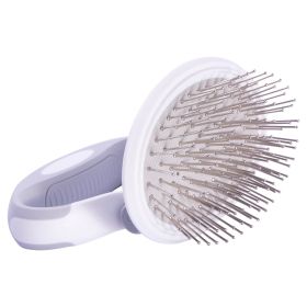 Swivel Travel Grooming Pin Dog Brush