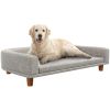 Comfortable Luxury Sofa Dog Beds - Gray
