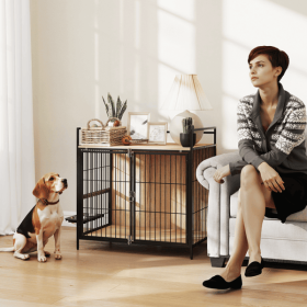 30" Heavy Duty Furniture Style Dog Crate