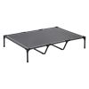 X-Large Portable Elevated Dog Cots for Large Dogs - Gray