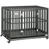 44'' Heavy Duty Dog Crate Mobility Cage