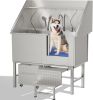 Stainless Steel Elevated Dog Bath