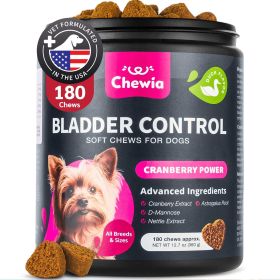 Cranberry Supplement Bladder Control for Dogs