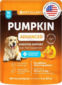 Pumpkin Powder Digestive Supplements for Dogs - 8 oz