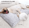 Deluxe Plush Dog Pillows - White