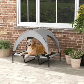 Cooling Covered Dog Bed
