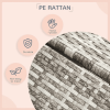 Covered Dog Beds Outdoor Bed - Charcoal