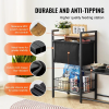 Elevated Dog Bowls with Storage Shelves