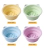 3-in-1 Collapsible Dog Travel Bowl