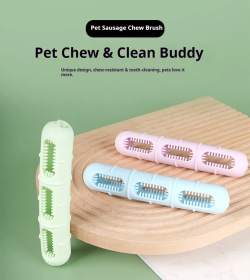 Pet Chew & Clean Buddy Dental Toy (Color: Pink)