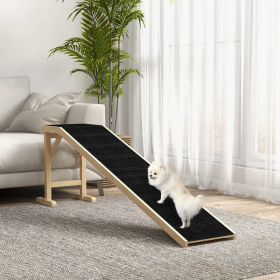 Non-Slip Dog Ramp (Color: Natural, Size: Large)