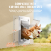 Thru-Wall Doggie Doors with Lock