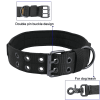 Heavy Duty Tactical Flat Dog Collars