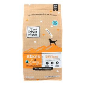 Baked and Saucy Dry Adult Dog Foods - 10.25 Lbs (Flavours: Chicken)