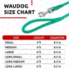 4ft Leather Rolled Dog Leash
