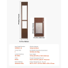 Adjustable Height Slider Panel Doggie Door