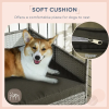 Large Rattan Covered Dog Bed