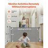 Retractable Gate with Security Lock