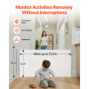 Retractable Gate with Security Lock