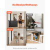 Retractable Gate with Security Lock
