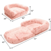 SALE 71" x 43" x 9" Foldable Human Dog Bed