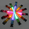 Waterproof Adjustable LED Flat Dog Collar