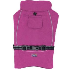 Alpine Tuf Terrain Dog Coats (Color: Wild Raspberry, Size: Small)