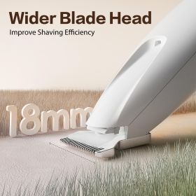 Dog Shears Claw Rechargeable Cordless Trimmer (Color: White)