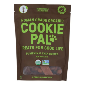 Cookie Pal - Dog Biscuits - 4 x 10 Oz Bags (Flavours: Pumpkin and Chia)