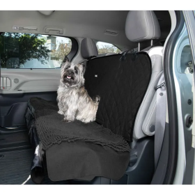 54" x 61" x 2" 3-in-1 Dog Car Seat Covers and Hammock (Color: Black)