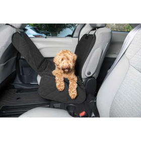 44" x 35" x 2" Single Car Seat Cover (Color: Black)