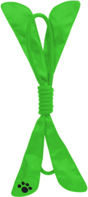 Squeak Rope Dog Chew Toys (Color: Green)