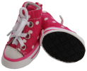Canvas Skater Dog Shoes - Set Of 4